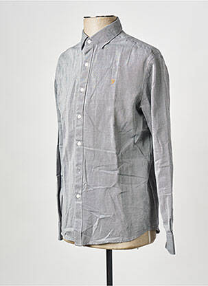 Chemise manches longues gris FARAH homme