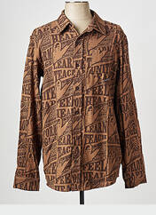 Chemise manches longues marron DAILY PAPER pour homme seconde vue