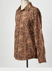 Chemise manches longues marron DAILY PAPER pour homme seconde vue