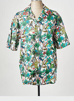 Chemise manches courtes vert DAILY PAPER homme