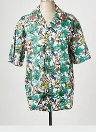 Chemise manches courtes vert DAILY PAPER homme