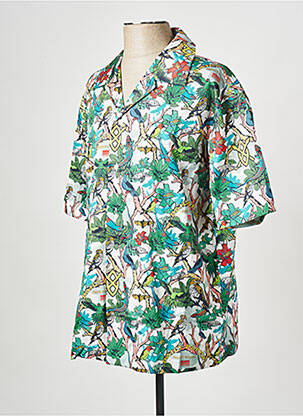 Chemise manches courtes vert DAILY PAPER homme