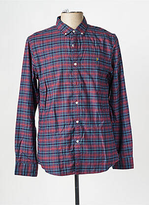 Chemise manches longues violet FARAH homme