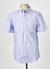 Chemise manches courtes violet FARAH pour homme seconde vue