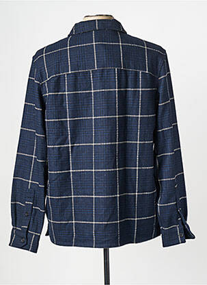 Chemise manches longues bleu FARAH homme