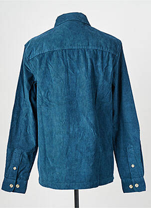 Chemise manches longues bleu FARAH homme