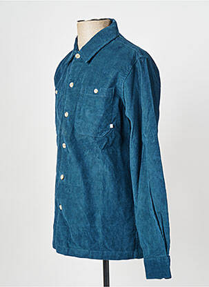 Chemise manches longues bleu FARAH homme