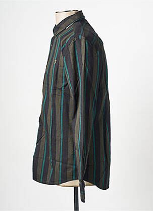 Chemise manches longues vert FARAH homme