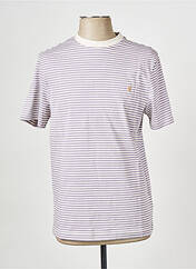 T-shirt violet FARAH pour homme seconde vue