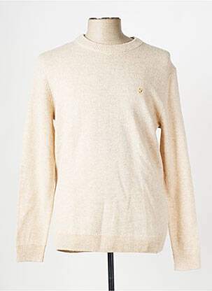Pull beige FARAH pour homme