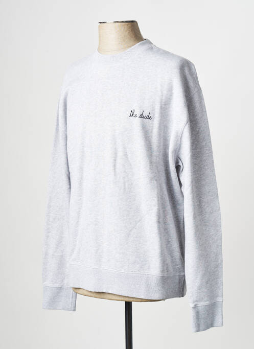 Sweat-shirt gris MAISON LABICHE pour homme