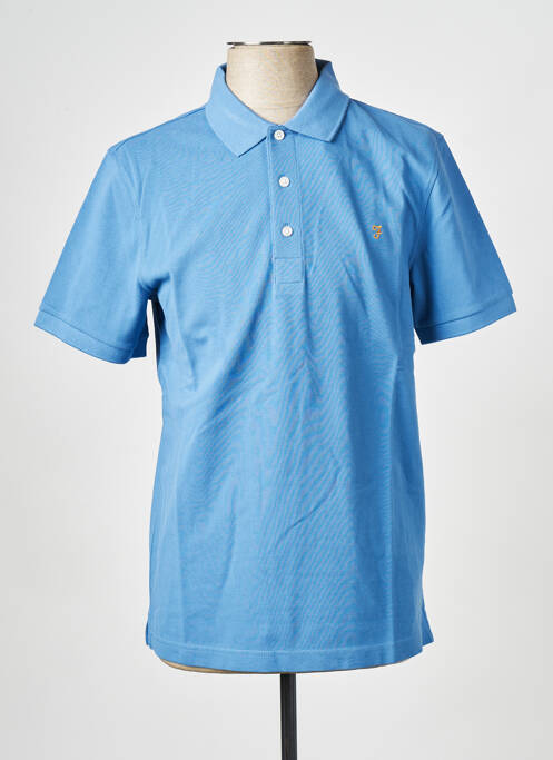 Polo bleu FARAH pour homme