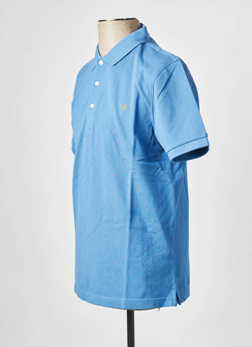 Polo bleu FARAH pour homme