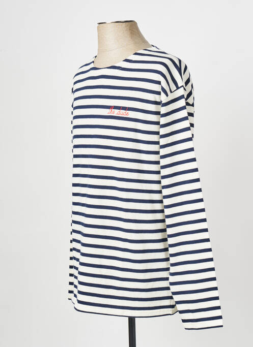 T-shirt bleu MAISON LABICHE pour homme