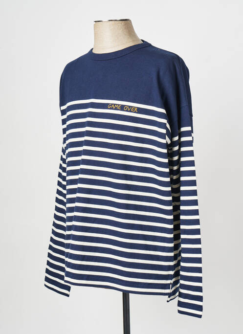 T-shirt bleu MAISON LABICHE pour homme