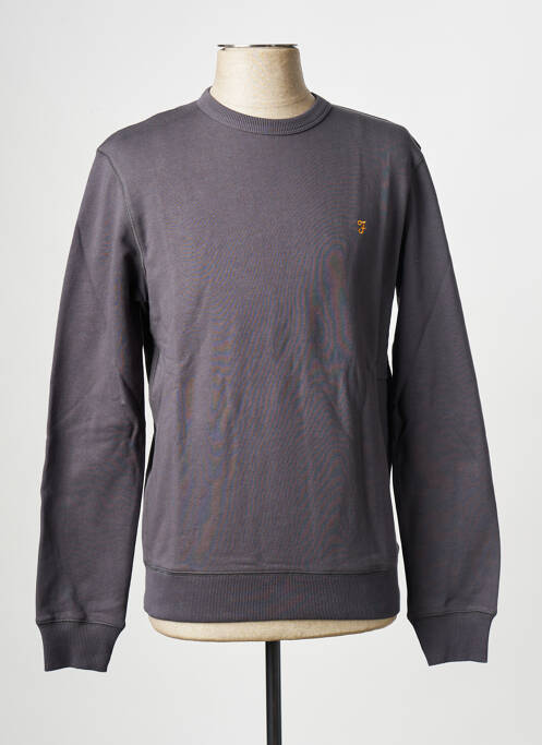 Sweat-shirt gris FARAH pour homme