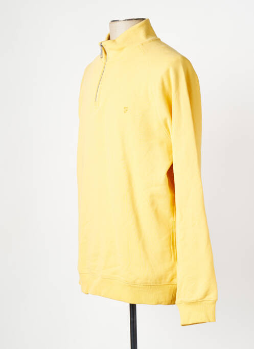 Sweat-shirt jaune FARAH homme