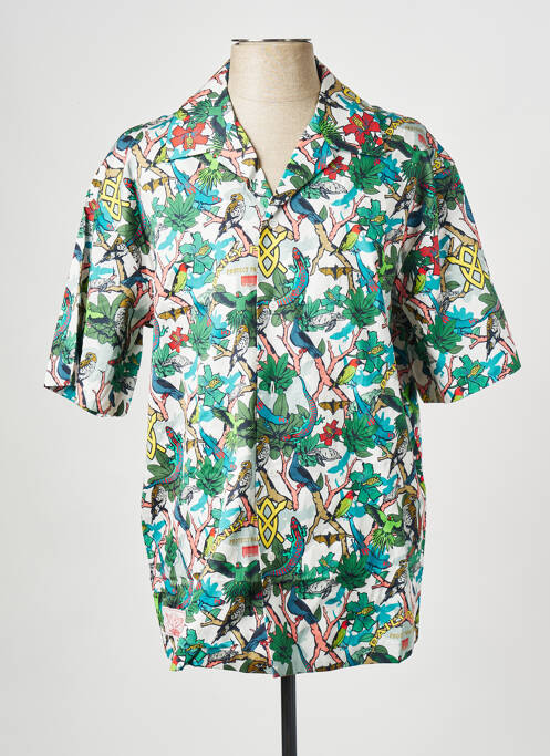 Chemise manches courtes vert DAILY PAPER pour homme