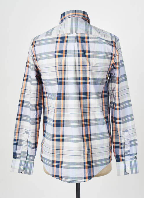 Chemise manches longues bleu FARAH pour homme