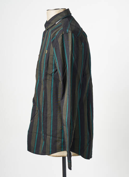 Chemise manches longues vert FARAH pour homme