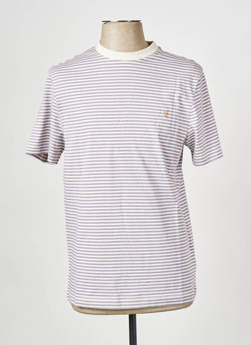 T-shirt violet FARAH pour homme