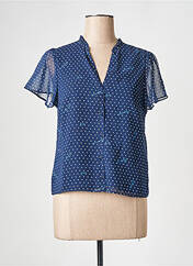 Top bleu I.CODE (By IKKS) pour femme seconde vue