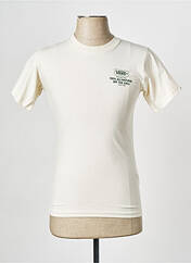 T-shirt beige VANS pour homme seconde vue