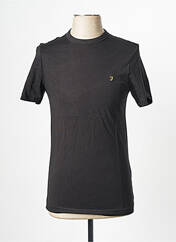 T-shirt noir FARAH pour homme seconde vue