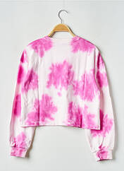 Sweat-shirt rose NIKE pour fille seconde vue