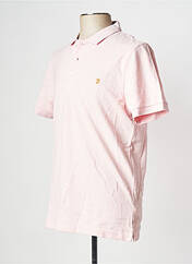 Polo rose FARAH pour homme seconde vue