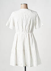 Robe courte blanc PIECES pour femme seconde vue