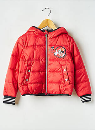 Doudoune col col montant rouge GEOX fille