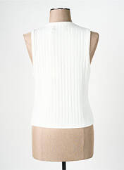 Débardeur blanc THINKING MU pour femme seconde vue