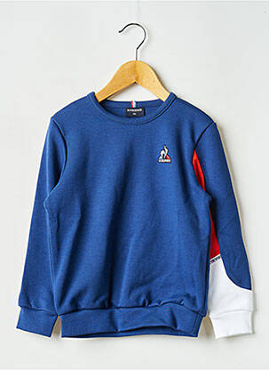 Sweat-shirt col rond bleu LE COQ SPORTIF enfant