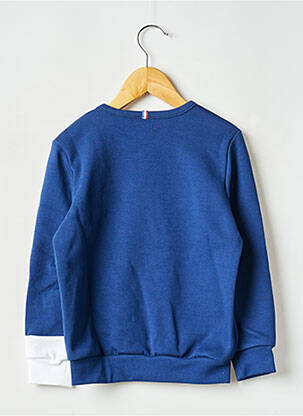 Sweat-shirt col rond bleu LE COQ SPORTIF enfant