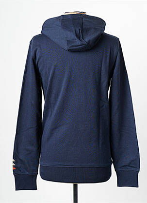 Sweat-shirt à capuche col rond bleu QUIKSILVER homme