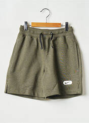 Short vert NIKE pour garçon seconde vue