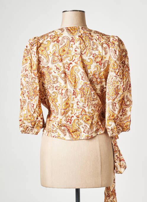 Top marron LA PETITE FRANCAISE pour femme