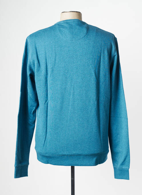 Sweat-shirt bleu FARAH pour homme