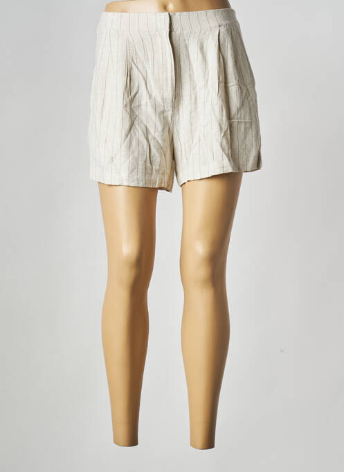 Short beige VILA pour femme