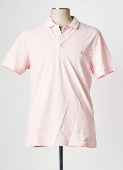 Polo rose FARAH pour homme