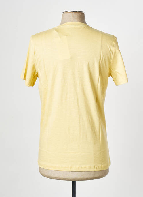 T-shirt jaune JACK & JONES pour homme