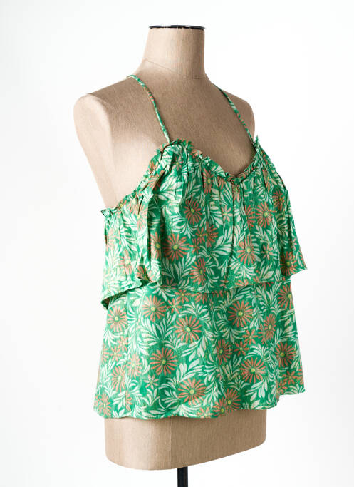 Débardeur vert VERO MODA pour femme