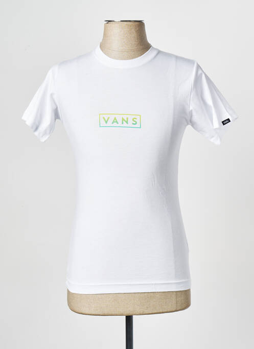 T-shirt blanc VANS pour homme