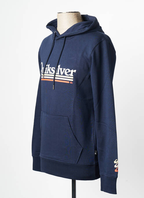 Sweat-shirt à capuche bleu QUIKSILVER pour homme