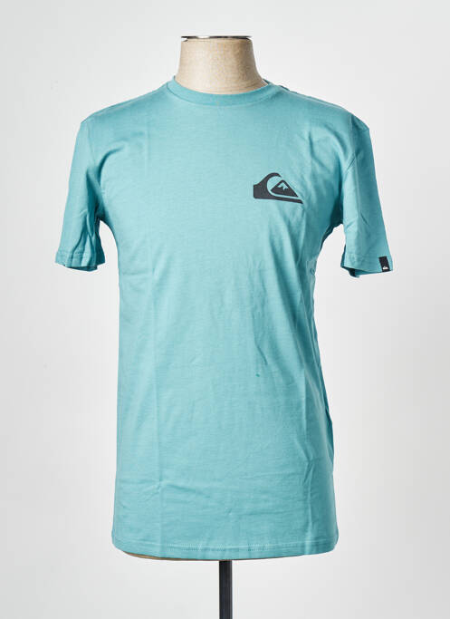T-shirt bleu QUIKSILVER pour homme