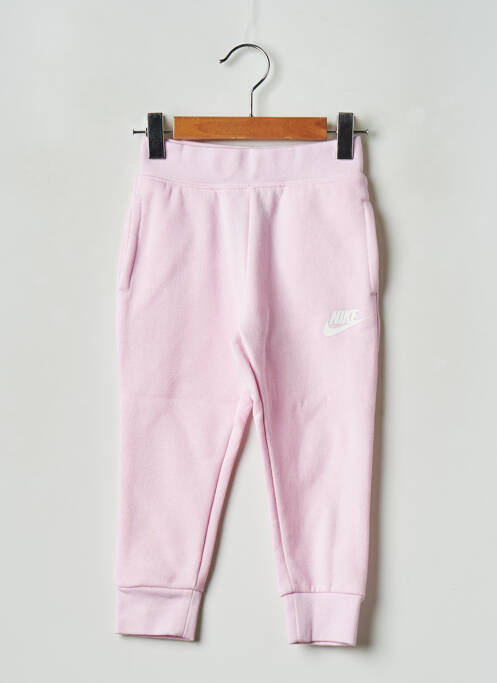 Jogging rose NIKE pour fille