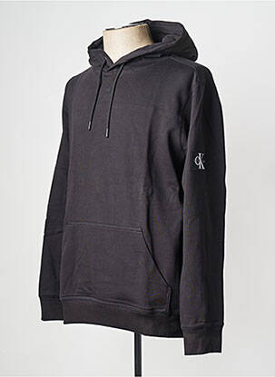 Sweat-shirt à capuche capuche noir CALVIN KLEIN homme