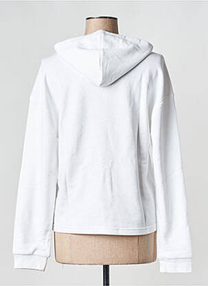 Sweat-shirt à capuche blanc PUMA fille