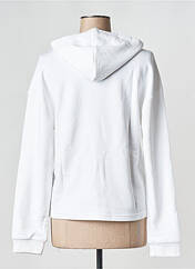 Sweat-shirt à capuche blanc PUMA pour fille seconde vue